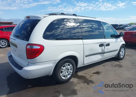 2006 Dodge Grand Caravan Se from USA, damaged, VIN 1D4GP24R86B708866